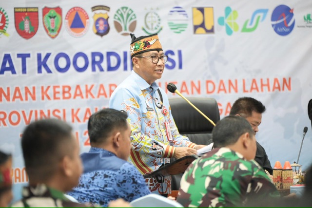 Gubernur Kalteng Beri Pengarahan: Perkuat Pengendalian Karhutla Menuju 2026