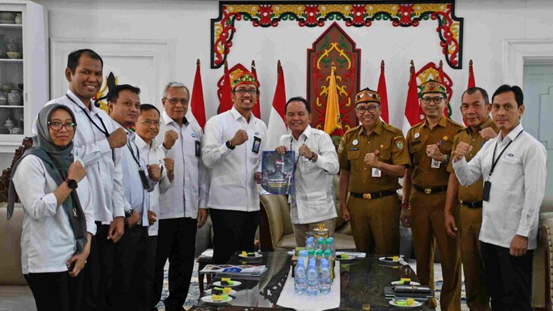 Gubernur Terima Laporan Eksekutif Semester I Tahun 2025 dan Policy Brief dari BPKP Kalteng