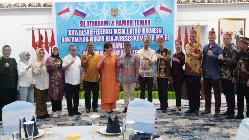 Pemprov Kalteng Gelar Hasupa Hasundau dengan Duta Besar Rusia untuk Indonesia dan Komisi IX DPR RI