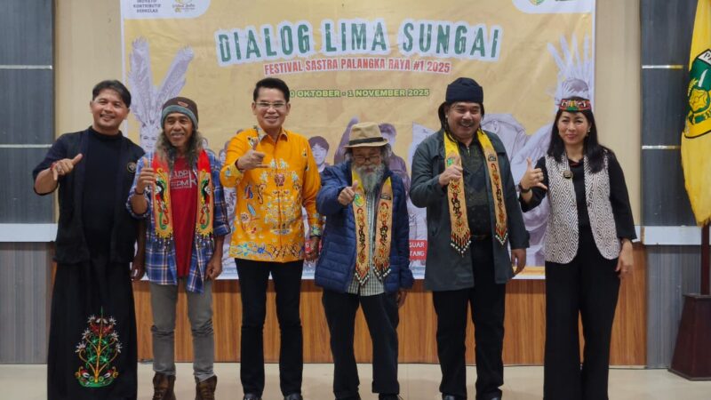 Dewan Kesenian Kota Palangka Raya (DKPR) Gelar Dialog Lima Sungai “Festival Sastra Palangka Raya #1 Tahun 2025”