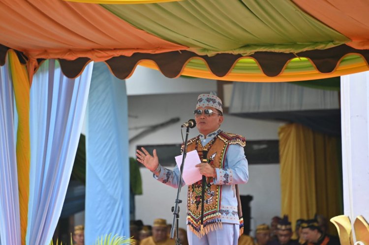 Gubernur Kalteng Agustiar Sabran Pimpin Upacara Hari Jadi ke-66 Kabupaten Kotawaringin Barat