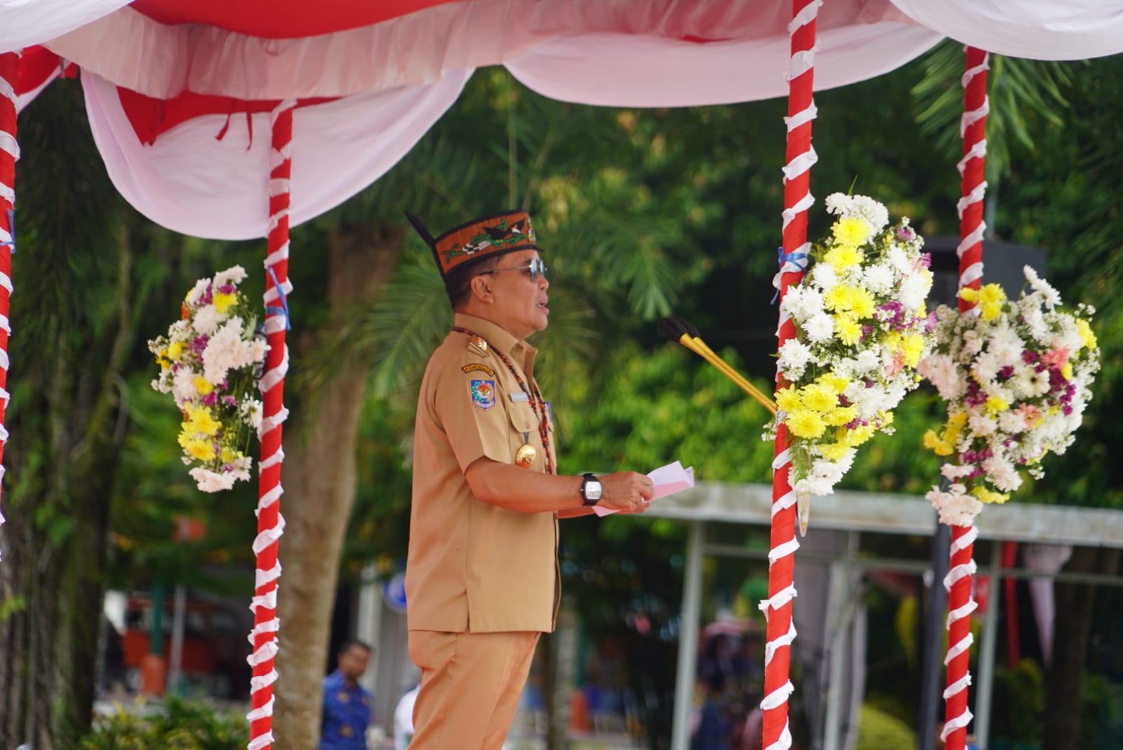 Gubernur Kalteng Agustiar Sabran Pimpin Upacara Peringatan Hari Sumpah Pemuda ke-97